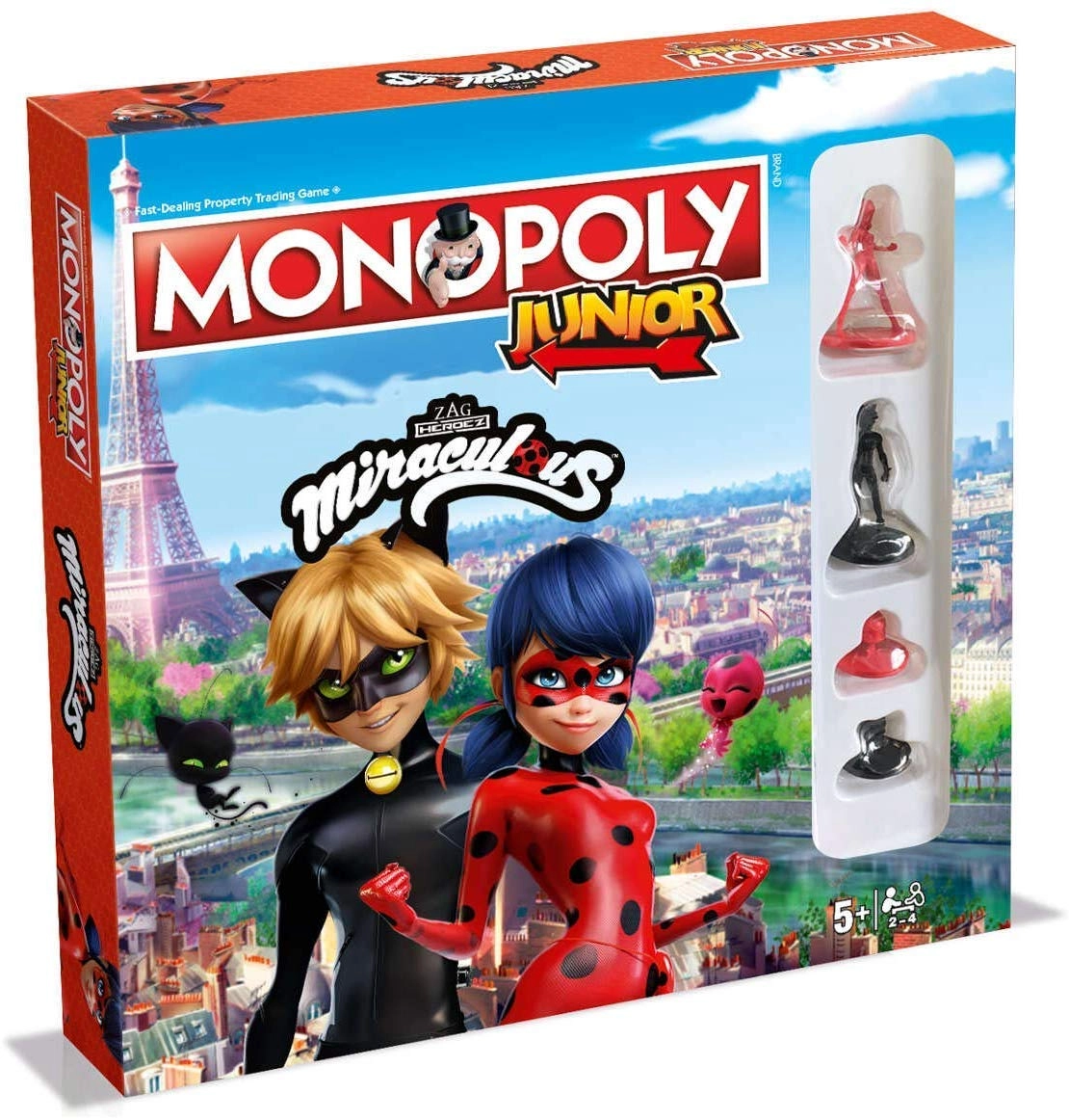 Winning Moves Monopoly Junior: Miraculous