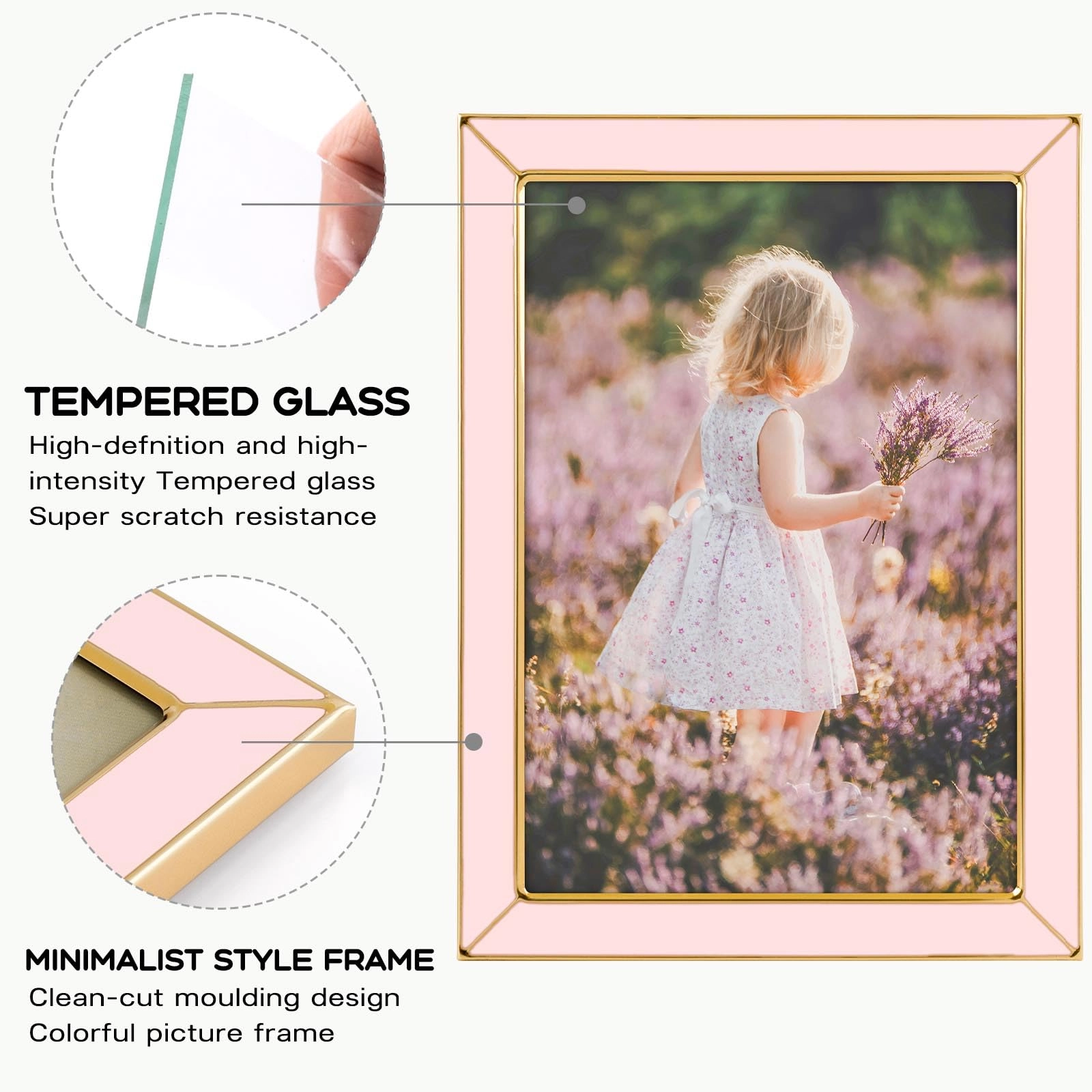Enamel Picture Frame - 5x7 Set