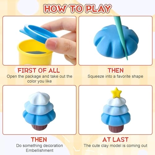 Play Color Dough Modelling Set - Clay 50g 24 pcs.