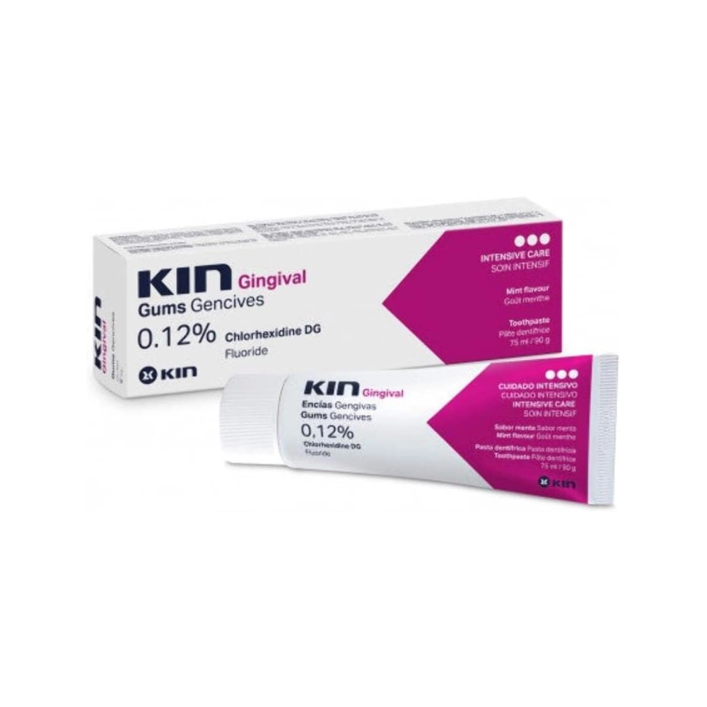 KIN Gingival Chlorhexidine Fluoride Toothpaste 75ml