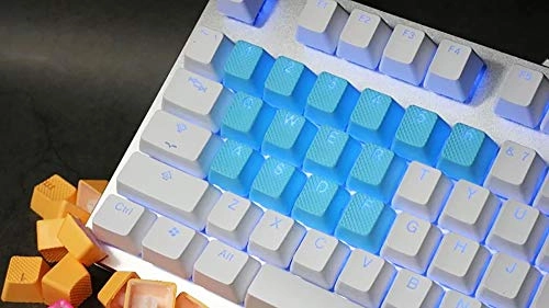 Rubber Gaming Backlit Keycaps - Wireless