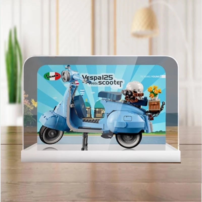 Clear Acrylic Display Case for 10298 - 16.92x7.87x11.81in. Acrylic