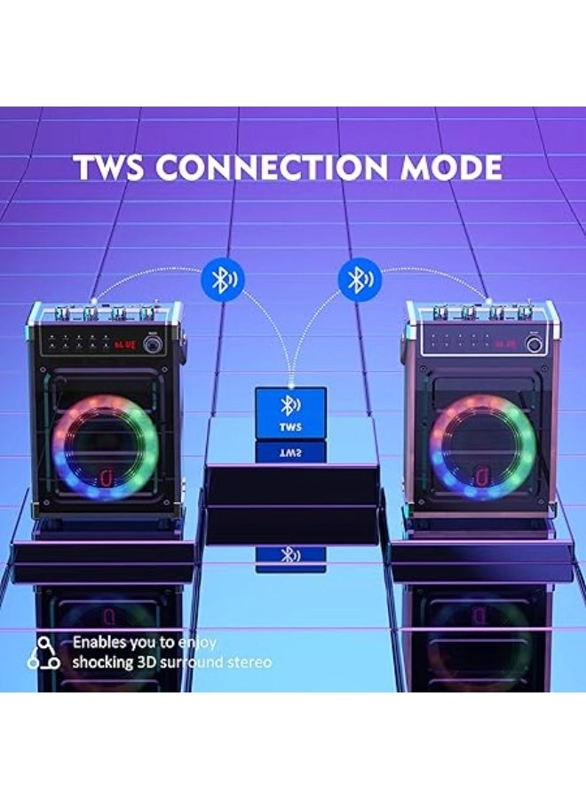 Karaoke machine - 2 wireless microphone