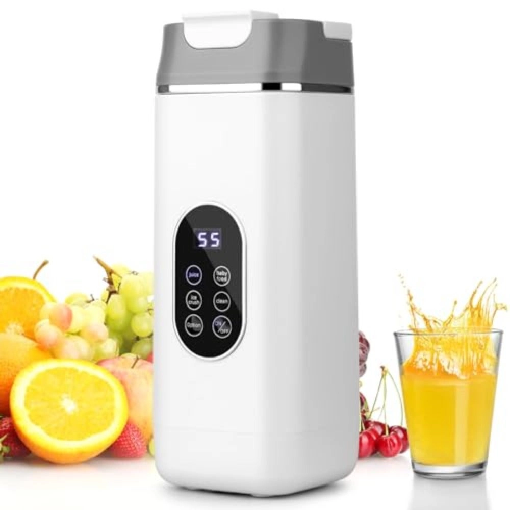 Generic Portable Blender - 6 Blades USB Rechargeable