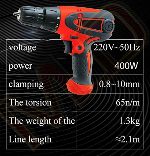 Drill/Driver - 10mm 400W 750 RPM