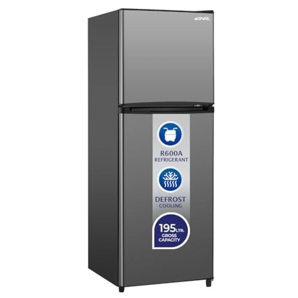Generic Double Door Refrigerator - Fast Cooling Energy Saving