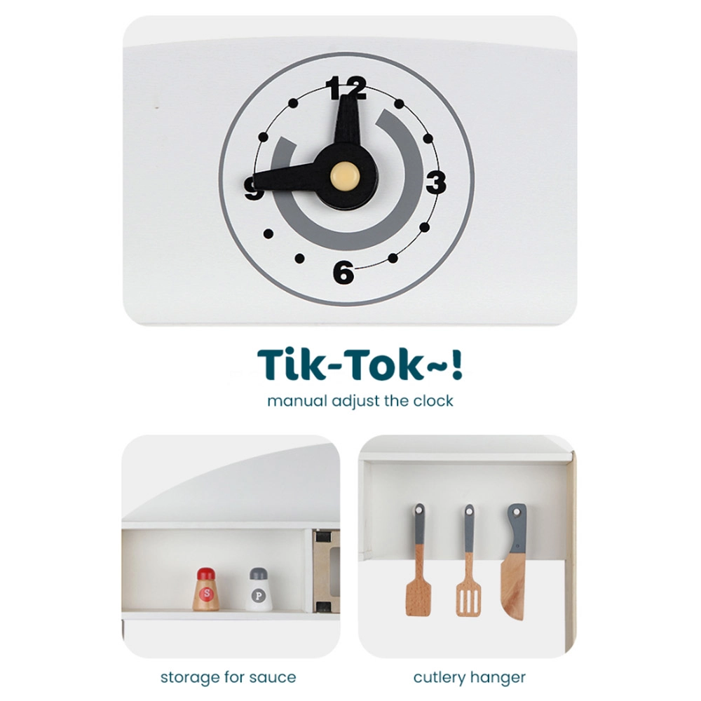 Wooden Kitchen Kids Playing Toy Set (GF-MSN21011)