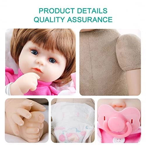 Reborn Baby Doll - 18 Inch 45cm Soft Vinyl Girl