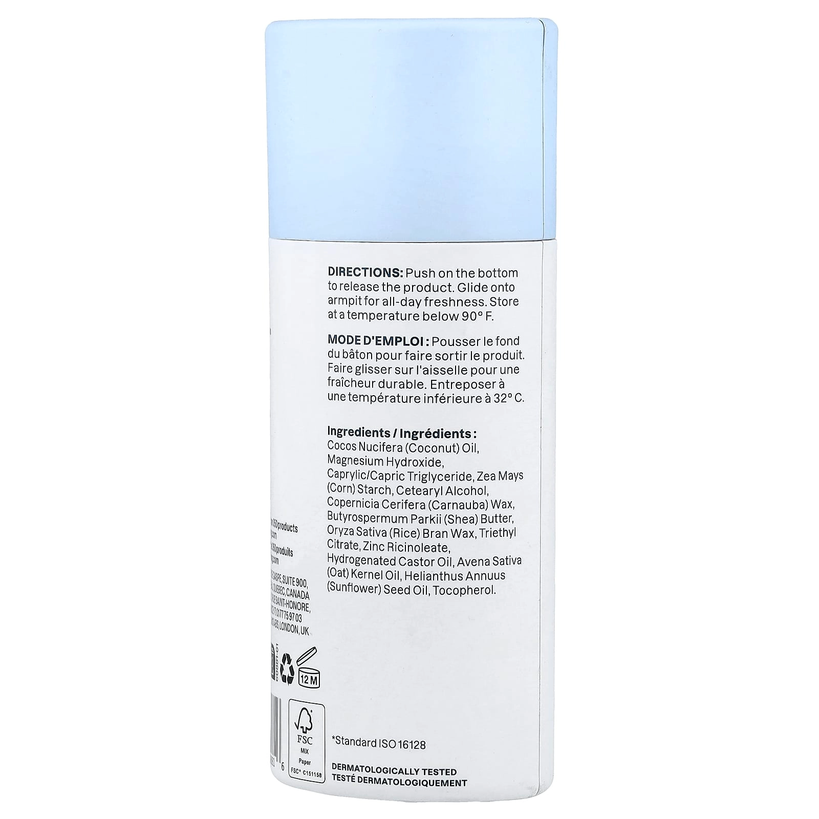 Sensitive Natural - Unscented 75 g