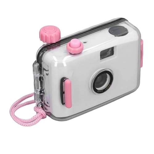 35mm Film Camera - Waterproof Case 3m f/9 28MM Light Pink