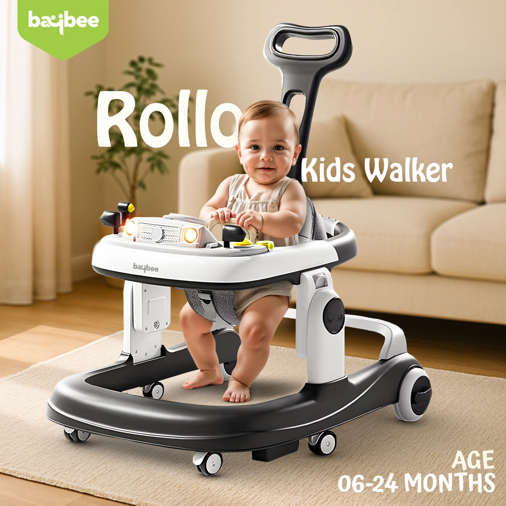 2-In-1 Rollo Baby Walker - Push Handle 20 Kg