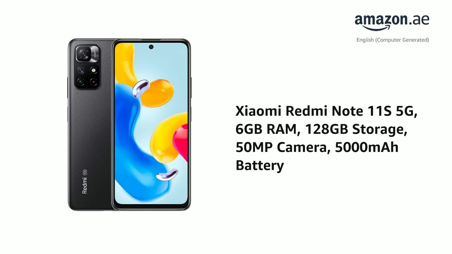 Redmi Note 11S - 6GB 128GB