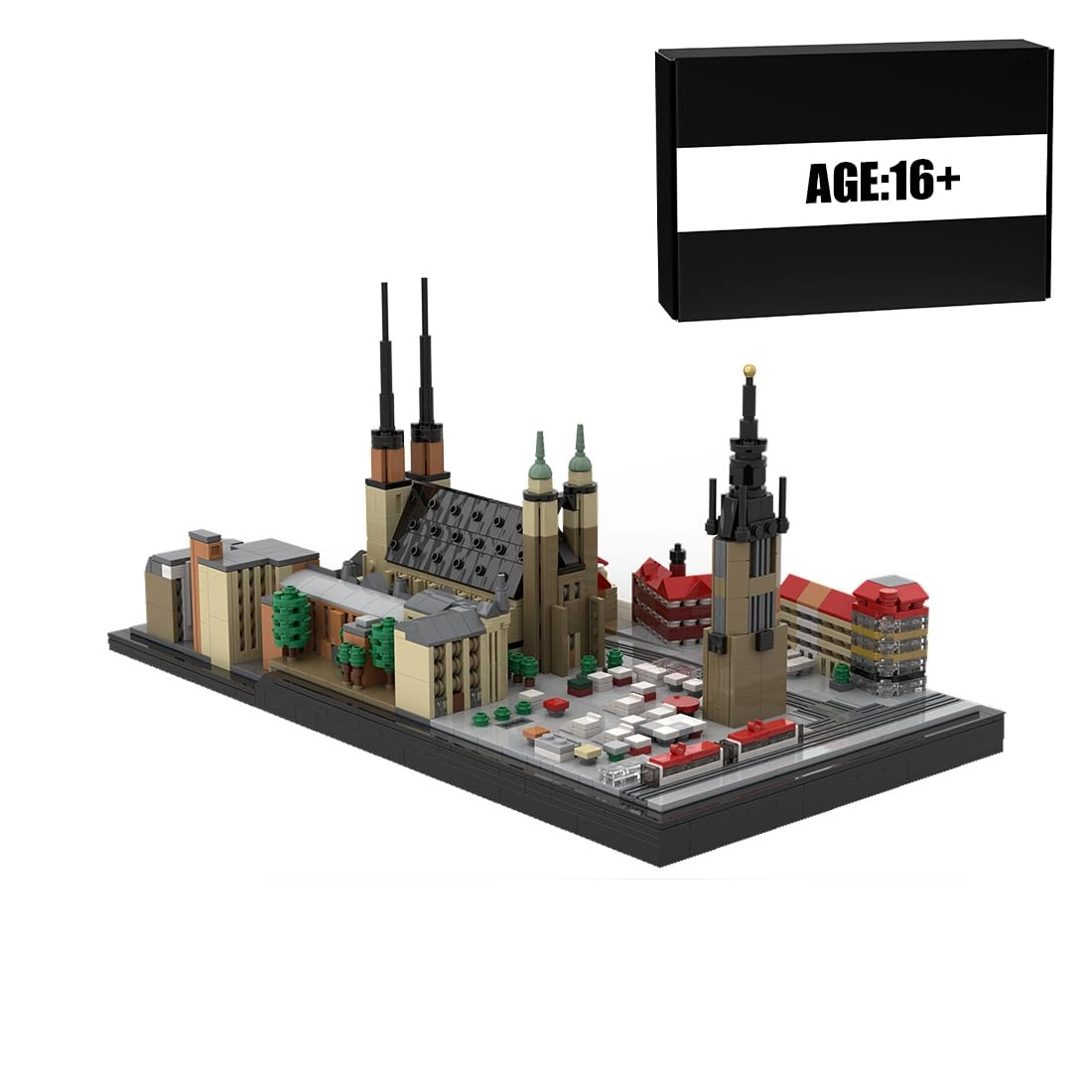 Thinkizen Halle (Saale) City Model - 1:500 scale