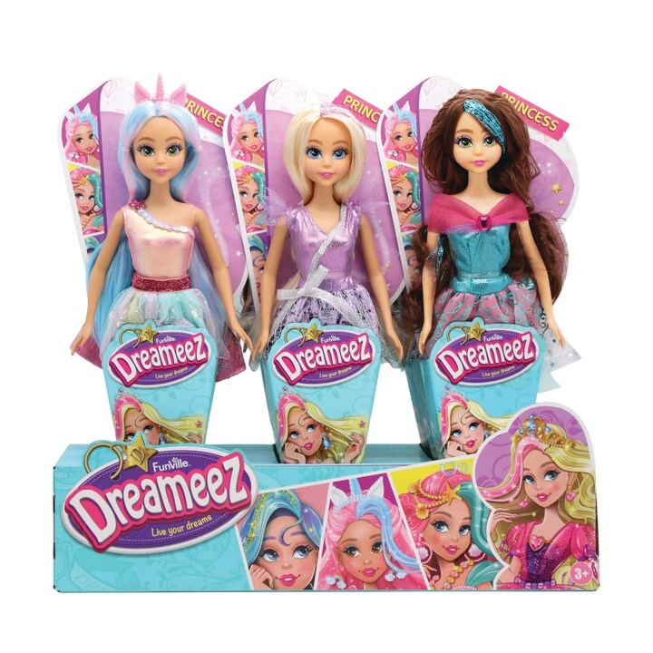 Dreameez Princess Doll - 29 cm Style May Vary