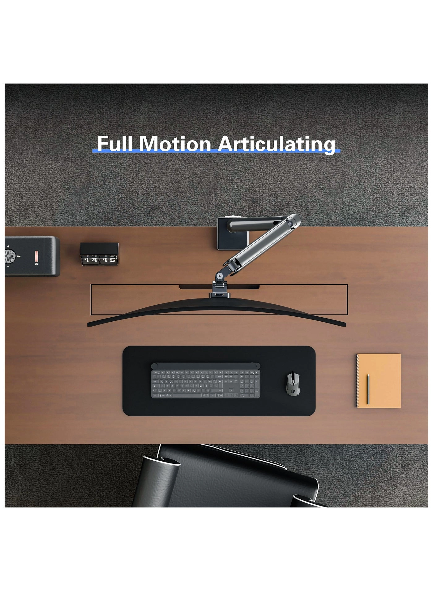 Single Monitor Arm - Single 17〜49inch 75*75mm 100*100mm