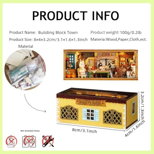 Miniature Landscapes Dollhouse Kit - 1:36