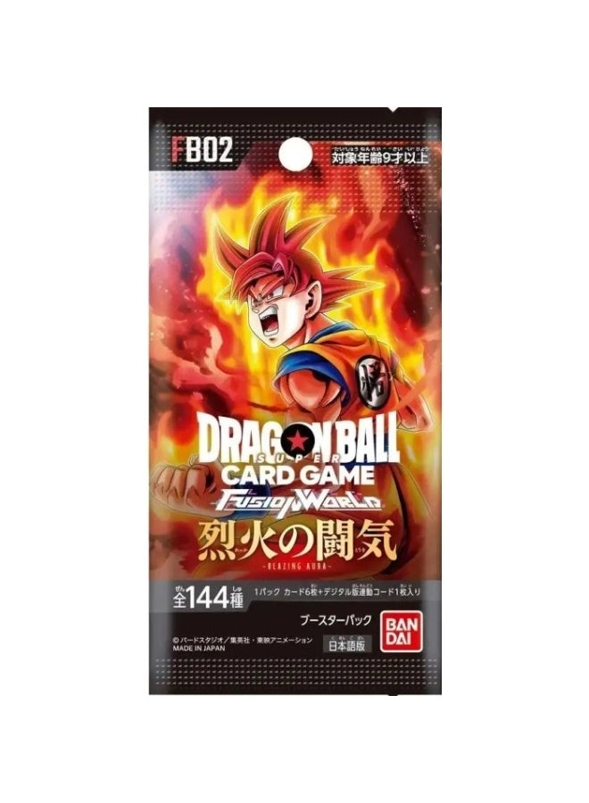 Dragon Ball Super Fusion World Blazing Aura - Japanese 1pcs