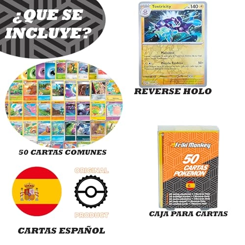 Pokemon Cards Pack - Spanish 51pcs