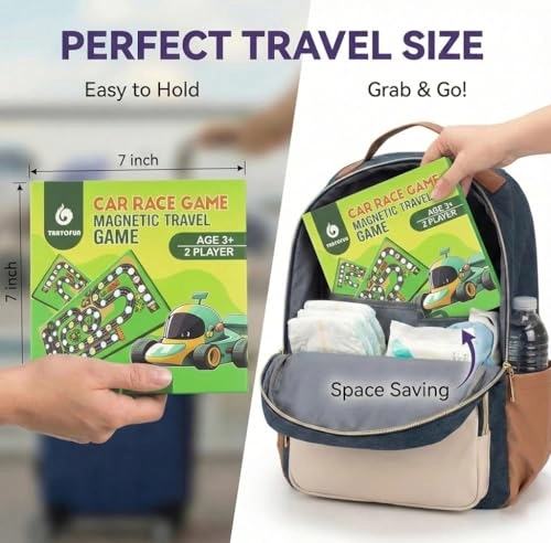 Magnetic Car Race Game - 36 months - 3 years