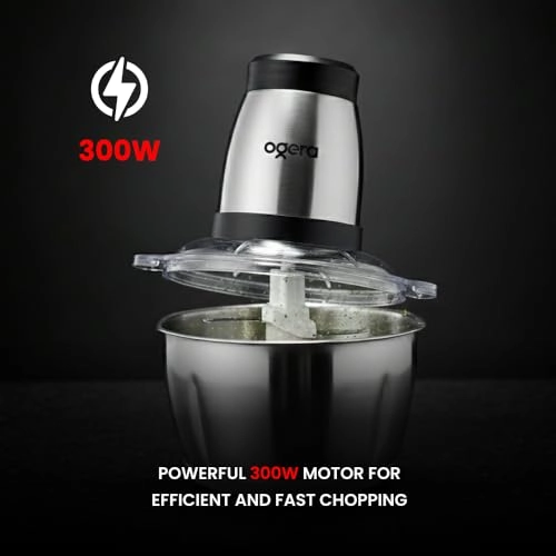 2-in-1 Electric Food Chopper - 2L