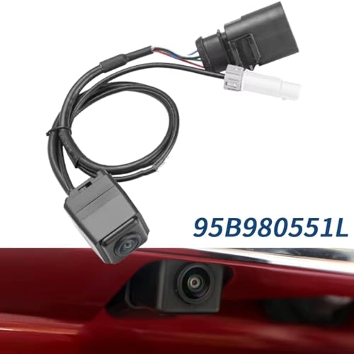 Car Rear View Back Up Camera - Compatible With Porsche 718 2017 2018 2019 2020 2021 2022 2023 2024 For Macan S 2017