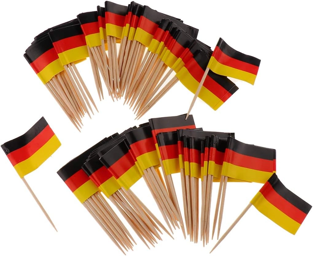 Flag Toothpicks - 100pcs wedding party birthday party