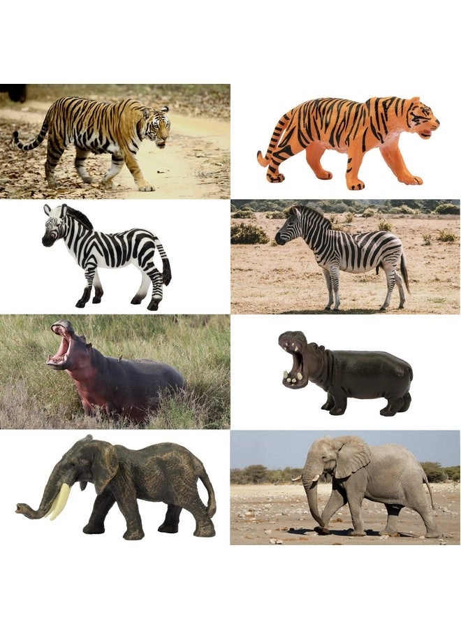 Tiny Jungle Animal Figures 14 pcs