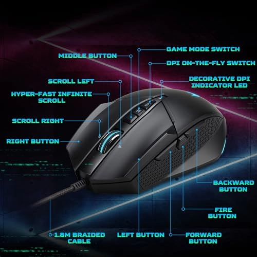 Predator Cestus 335 Gaming Mouse - USB