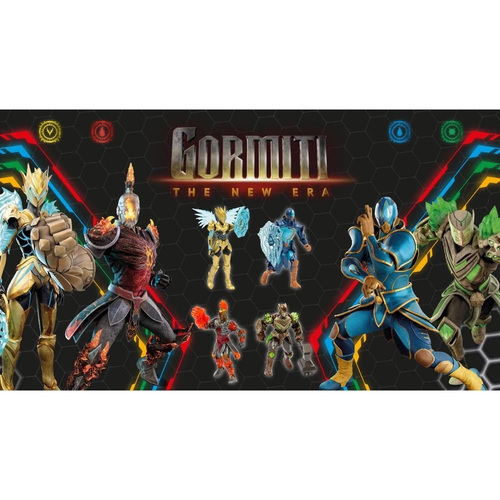 New Era Villanious Gormita - 3+ Aqu Rockard Windel Fireon (15 cm) (ALGT-GRV20)