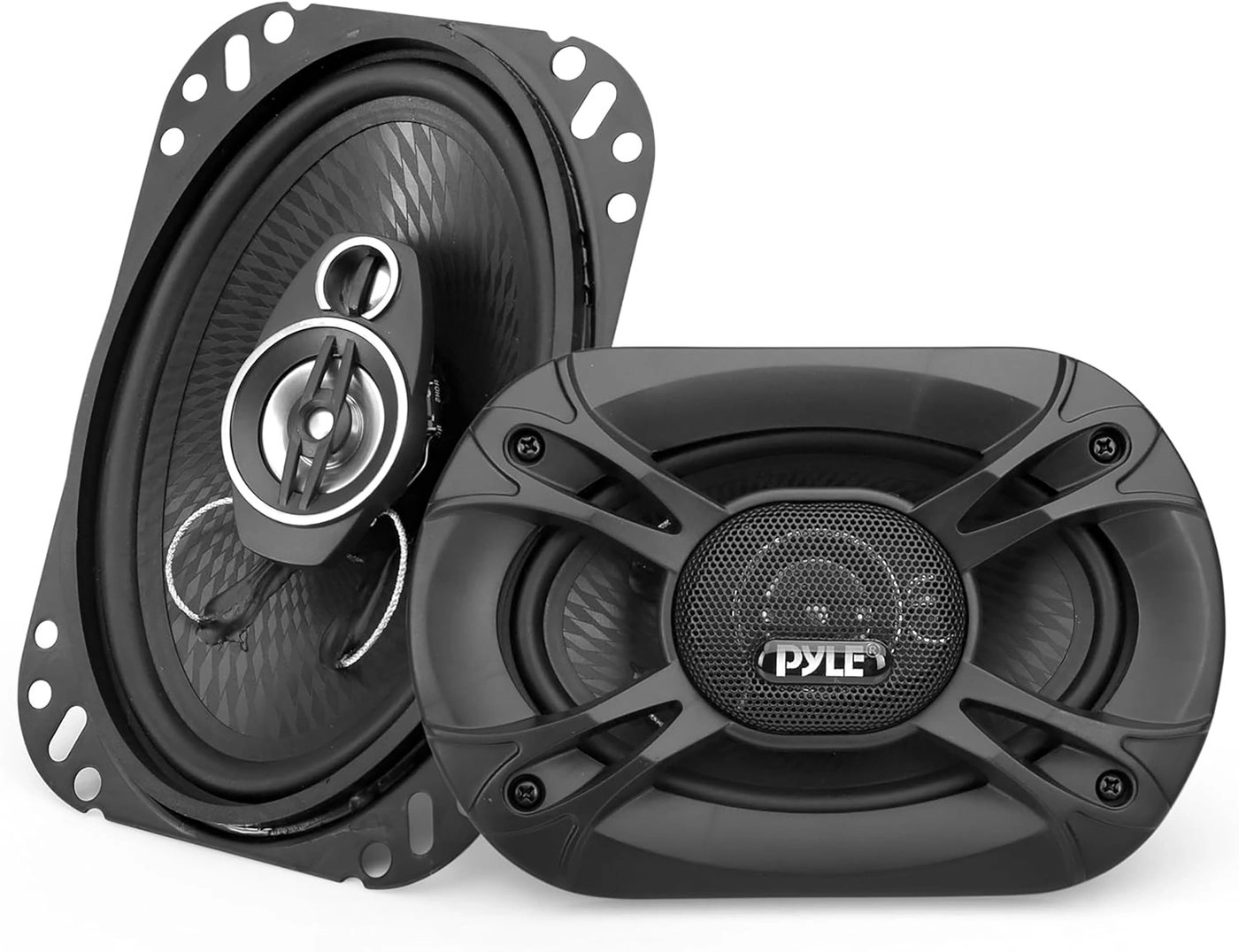 3-Way Universal Car Stereo Speakers - 4" x 6"