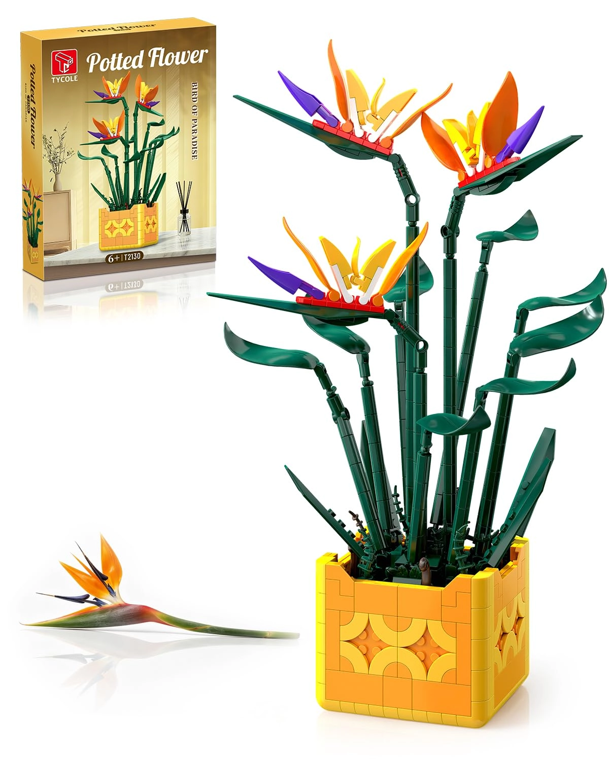 Shantou Taigaole Technology Co. , Ltd. Bird of Paradise Building Set - 596pcs