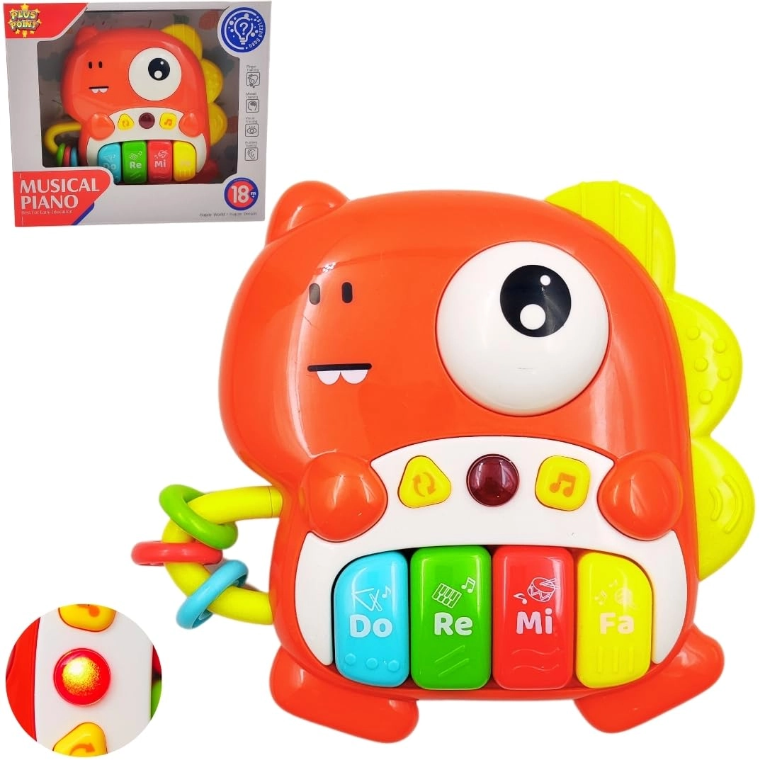 pluspoint Dino Piano - 6-12 Months