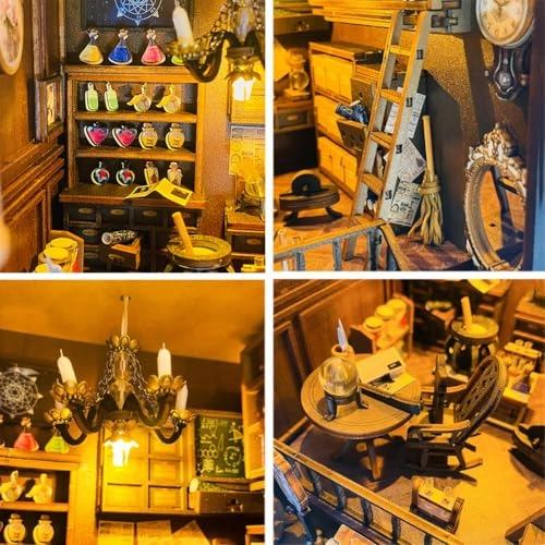 Magic House - 3D Mini Dollhouse Musical Movement