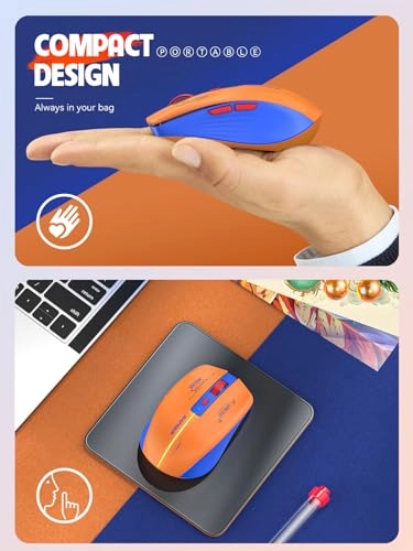 Tri-Mode Rechargeable Mouse - Wireless