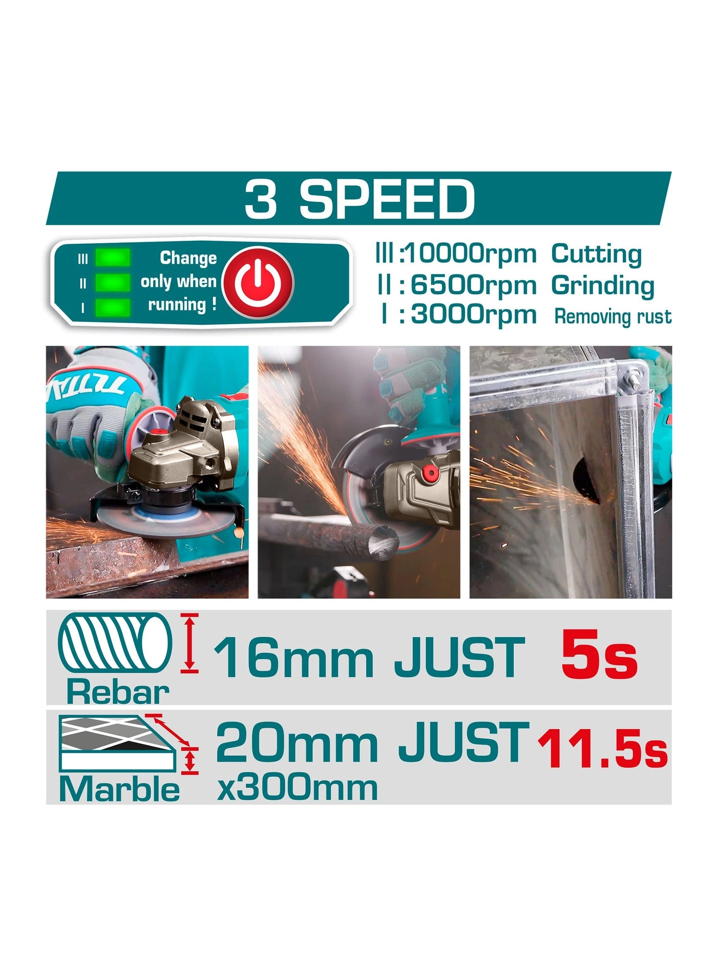 Angle Grinder - 115MM