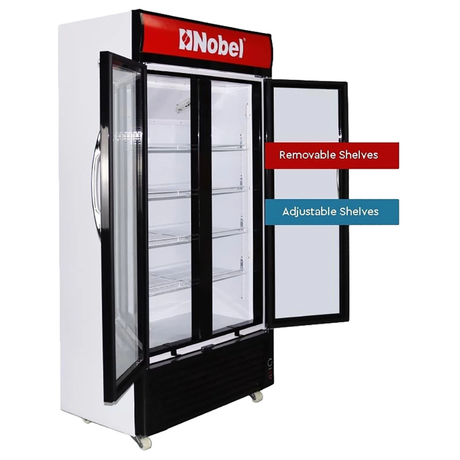 Showcase Chiller - 618 Liter 2-10 Degrees Celsius