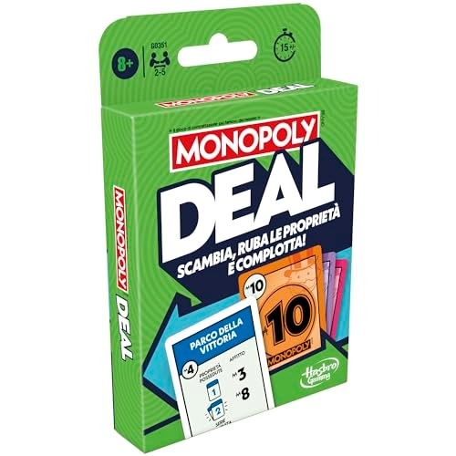 Monopoly Deal - Card Game (Italian)