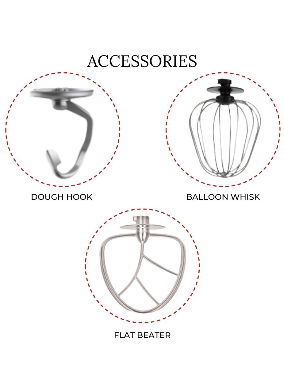 3-in-1 Stand Mixer - 6.5 L 1300 W