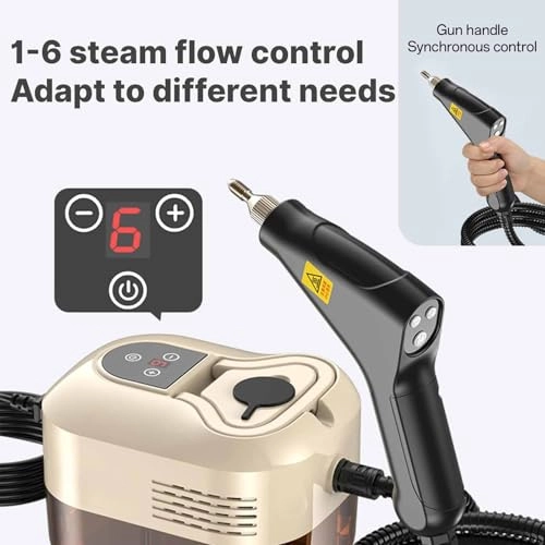 Portable Steam Cleaner - 3BAR 1.2L