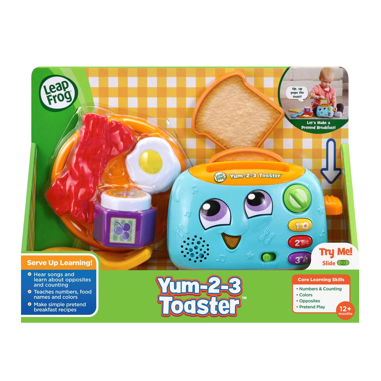Yum-2-3 Toaster - 9 pcs (80-609800)