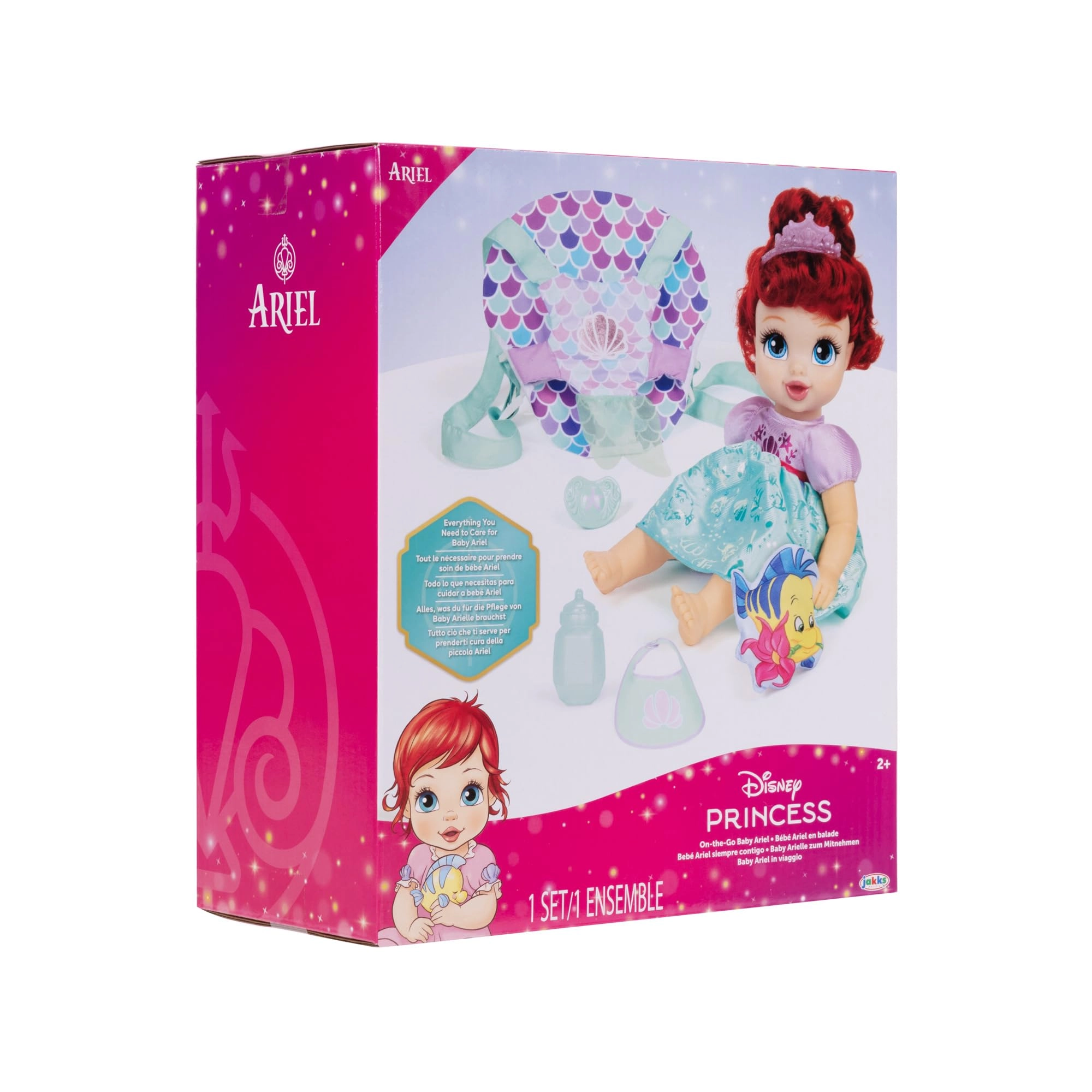 Ariel Baby Doll - Deluxe On-the-Go Carrier Ages 2+