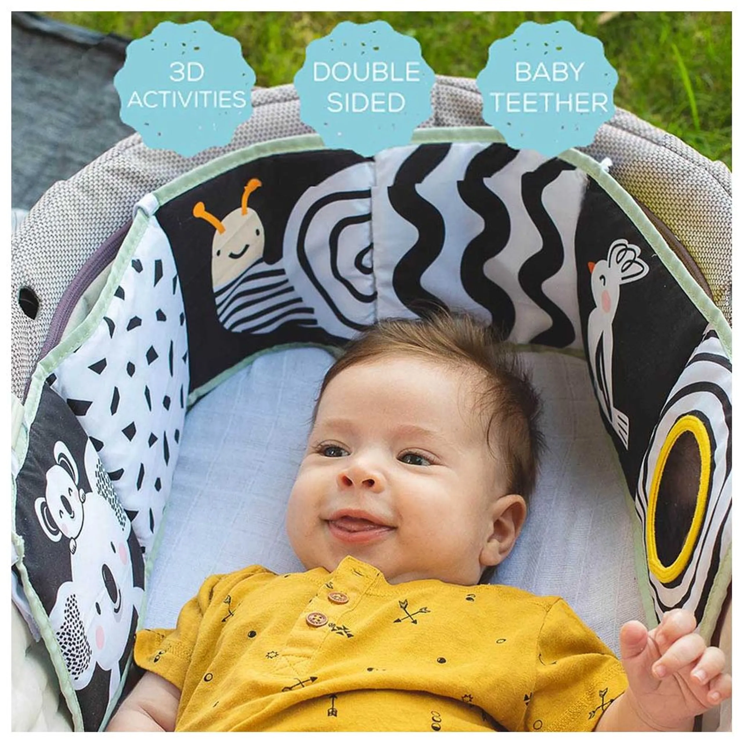 Koala Clip On Pram Baby Book - Suitable for 0 month and above