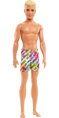 Ken Beach Doll - Plastic Ages 3+