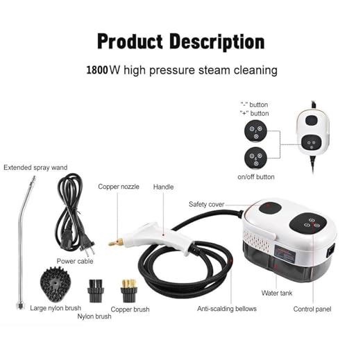 Steam Cleaner - 3.0bar 1500 ml