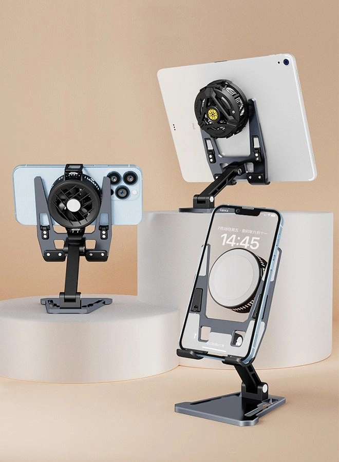 Phone/Tablet Stand - Cooling Aluminum Foldable