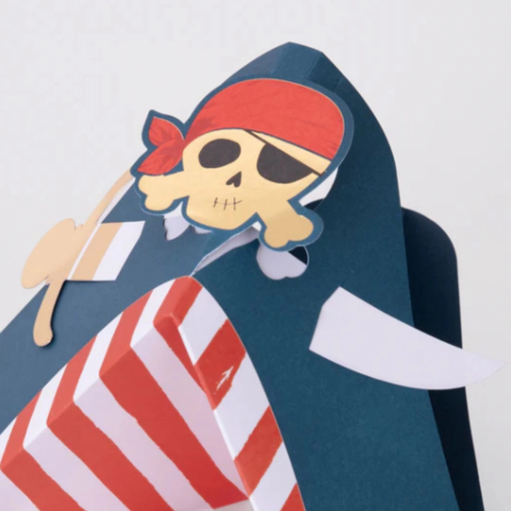 Pirate Party Hats - Pack of 8