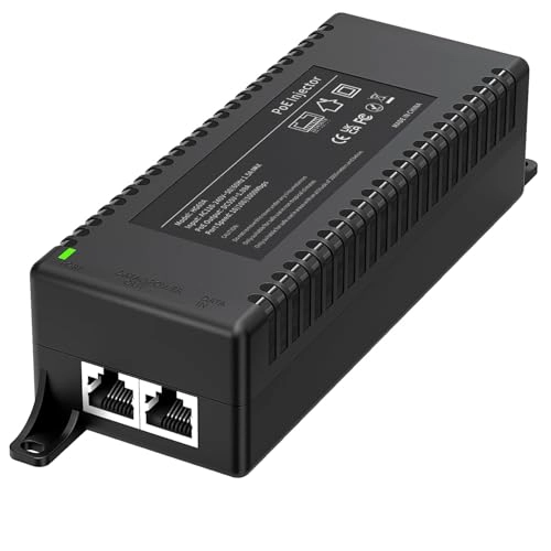 PoE Injector - 60W 2 IEEE802.3af/at/bt 10/100/1000Mbps