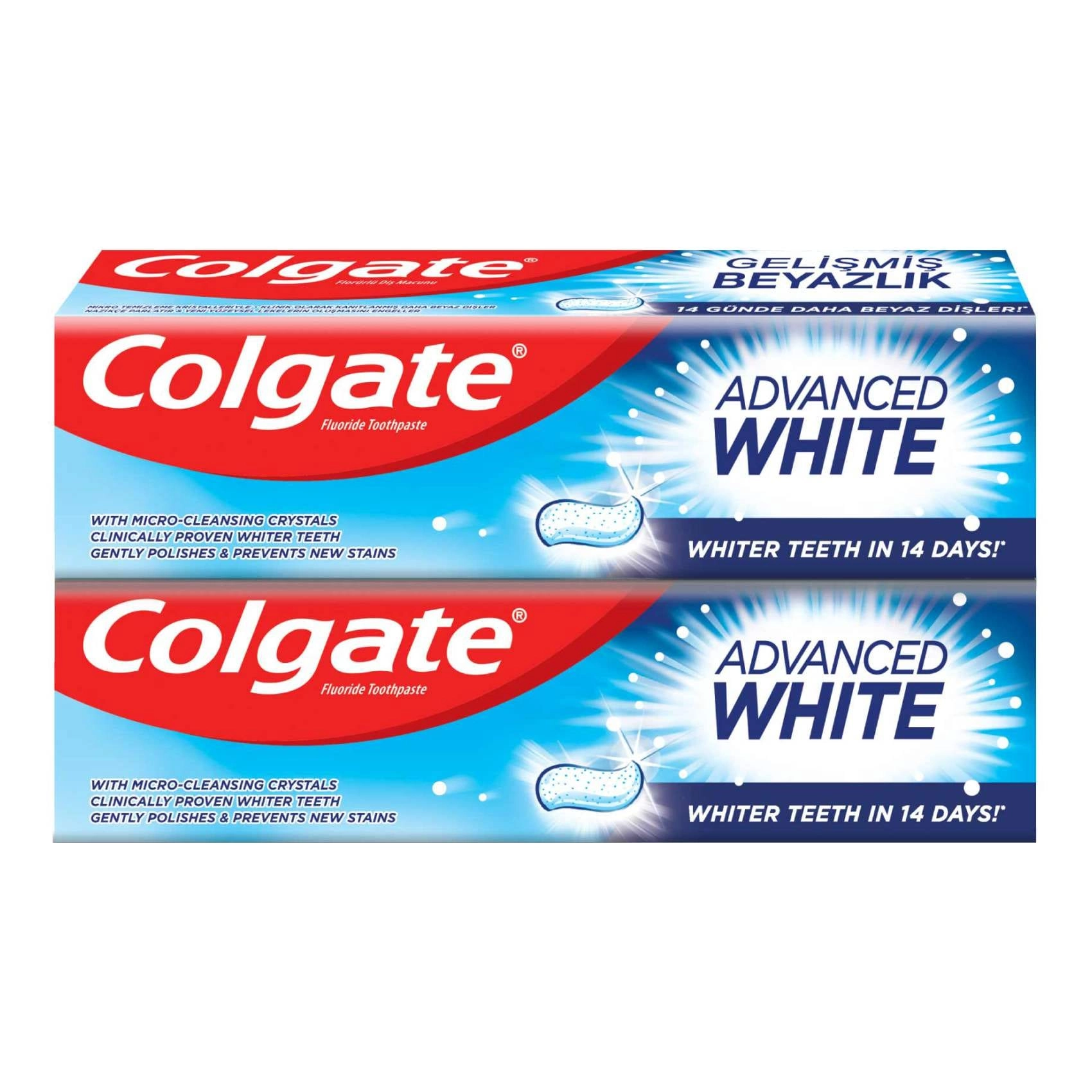 Colgate Advanced White Toothpaste 2 x 100 ml