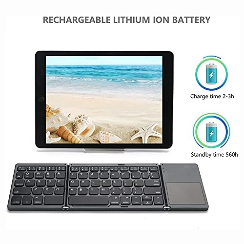 Folding BT Keyboard - US Wired/Wireless