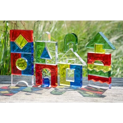 Color Crystal Block Set - 3+ 25 pieces